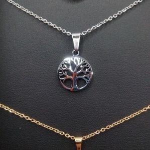Sliver Tree Necklace